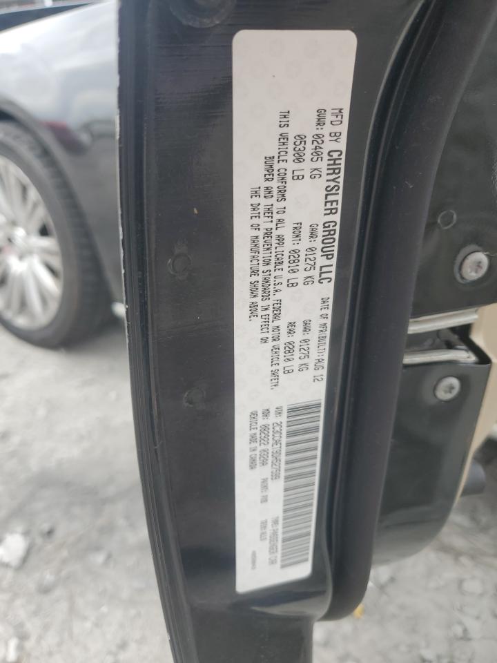 2C3CCAET9DH527599 2013 Chrysler 300C