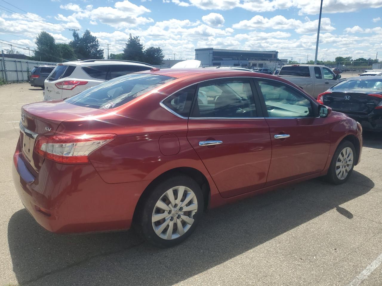 3N1AB7APXFY323766 2015 Nissan Sentra S