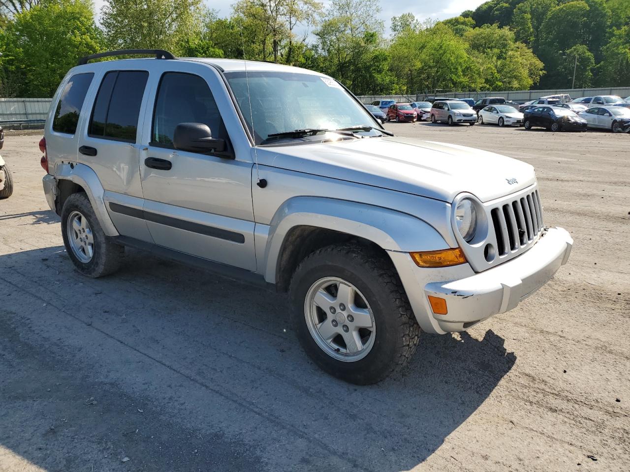 1J4GL48K67W709004 2007 Jeep Liberty Sport