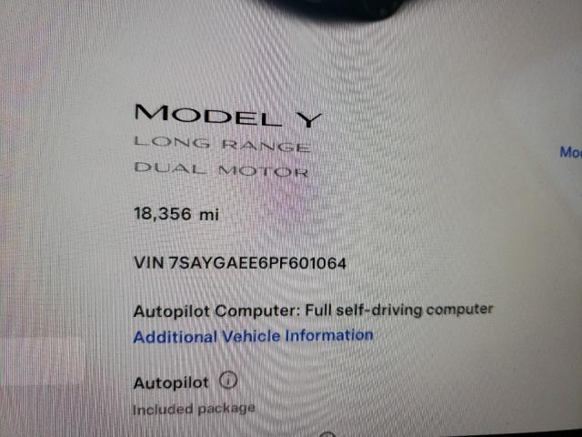 2023 TESLA MODEL Y - 7SAYGAEE6PF601064
