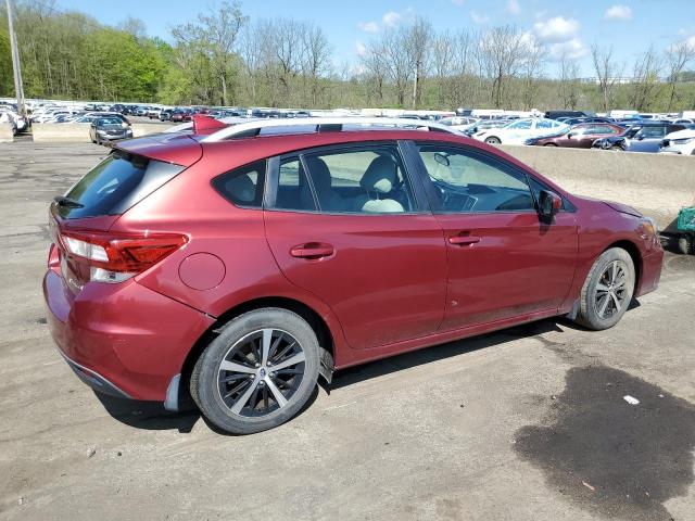 VIN 4S3GTAD67K3712677 2019 Subaru Impreza, Premium no.3