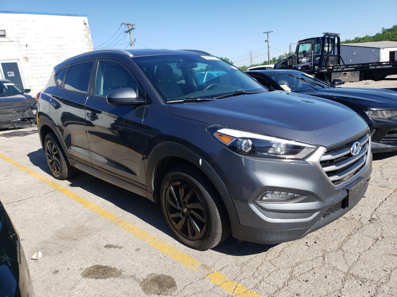 2018 Hyundai Tucson Sel vin: KM8J33A47JU615150