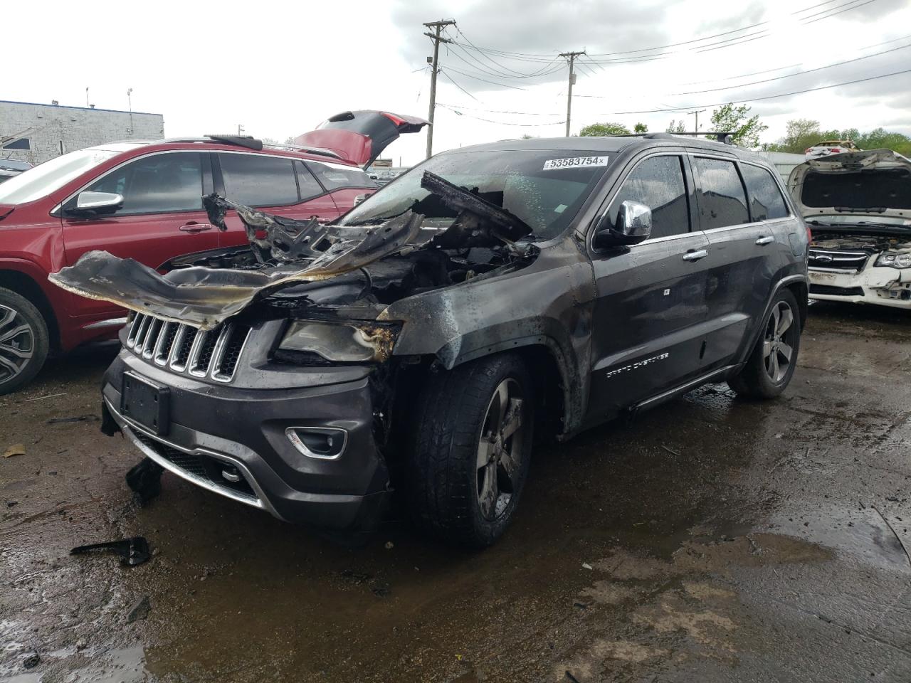 1C4RJFCT1FC705796 2015 Jeep Grand Cherokee Overland