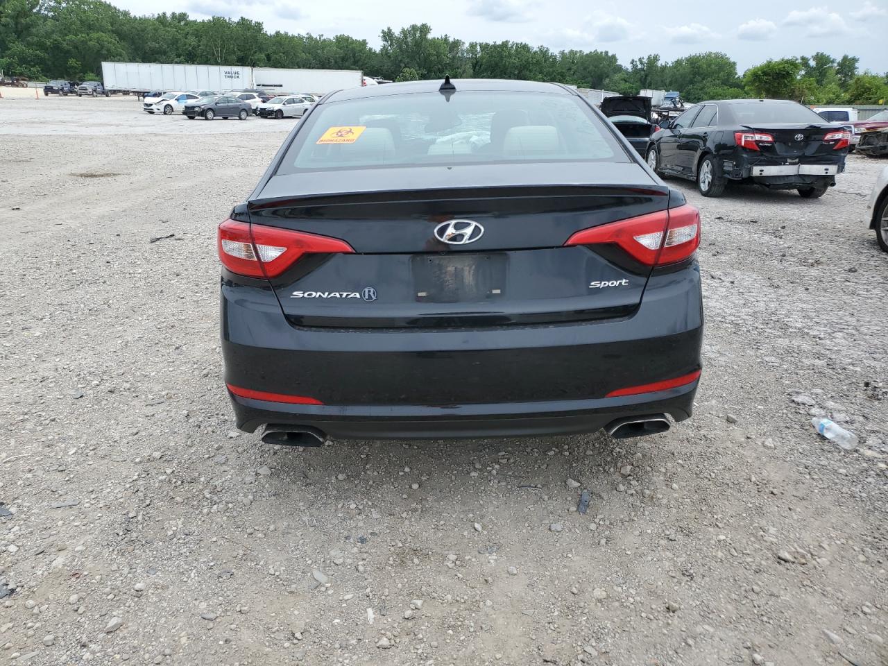 Lot #2809544303 2015 HYUNDAI SONATA SPO