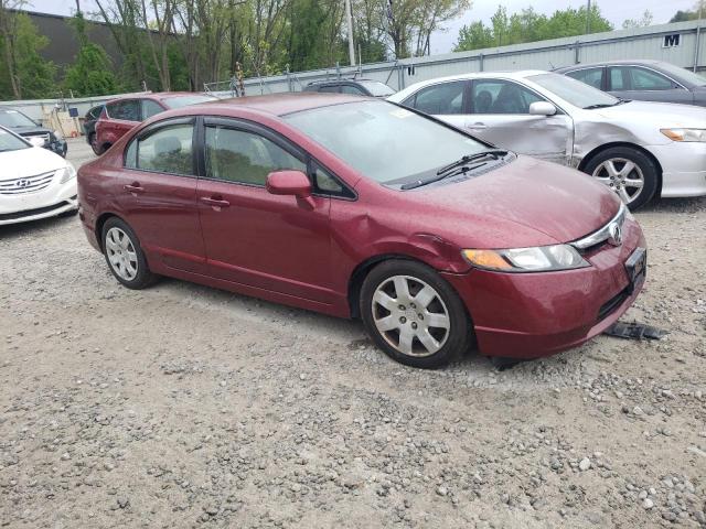 2008 Honda Civic Lx VIN: 2HGFA165X8H523647 Lot: 55081384