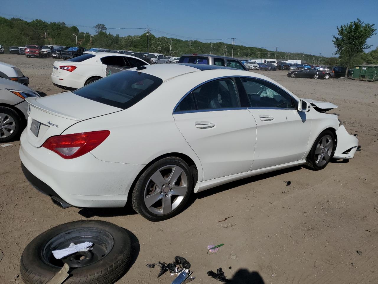 WDDSJ4GB2FN237269 2015 Mercedes-Benz Cla 250 4Matic