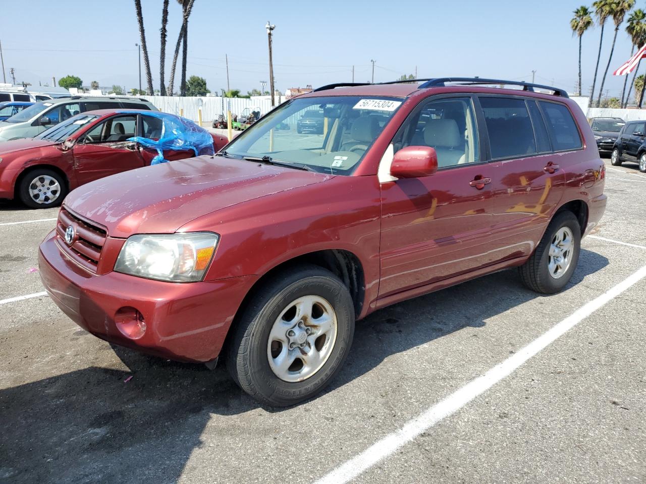 JTEGD21A750119849 2005 Toyota Highlander