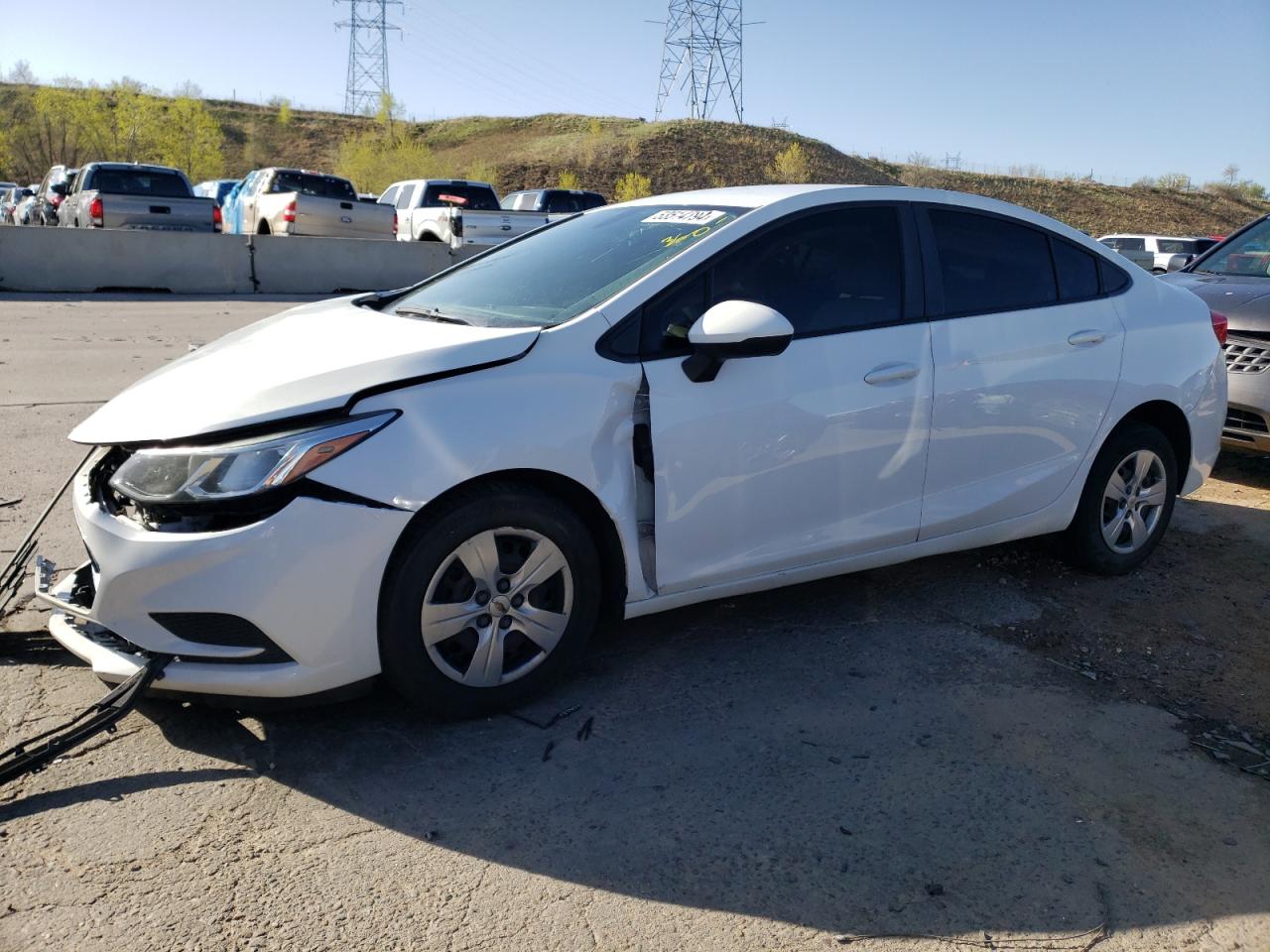 2018 Chevrolet Cruze Ls vin: 1G1BC5SM9J7162434