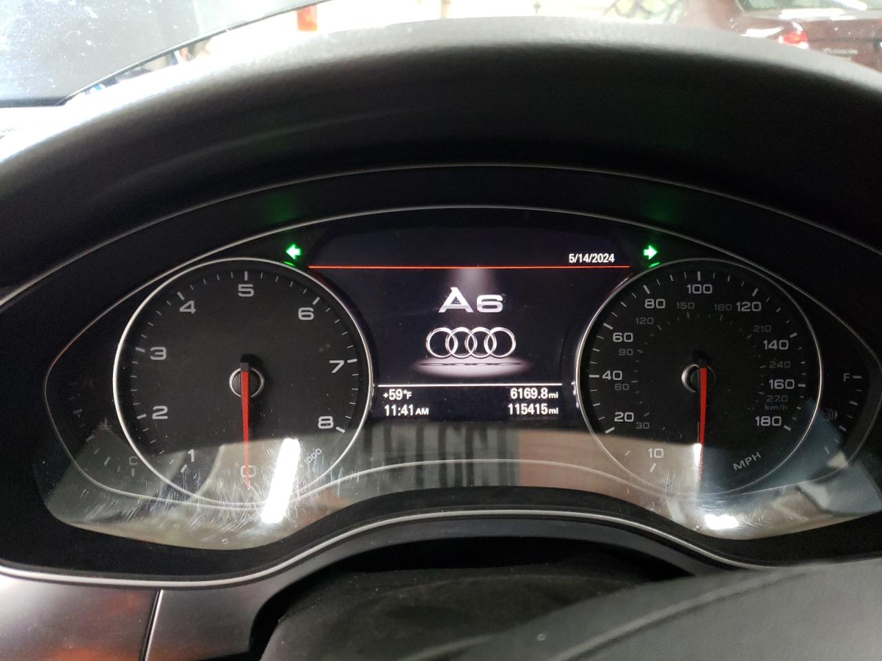 WAUHGAFC6EN105073 2014 Audi A6 Prestige