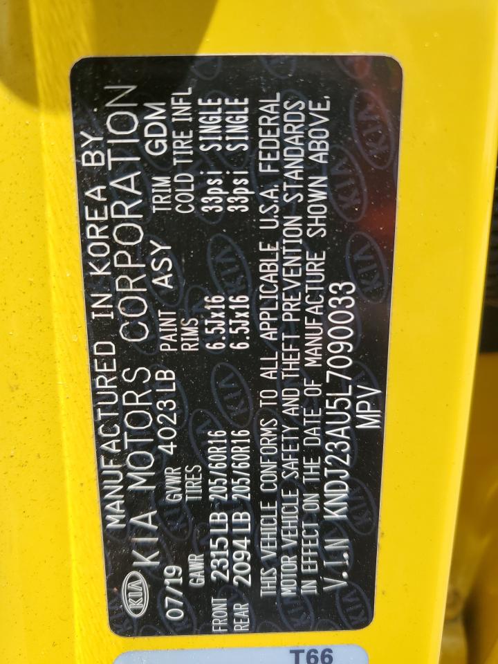 KNDJ23AU5L7090033 2020 Kia Soul Lx