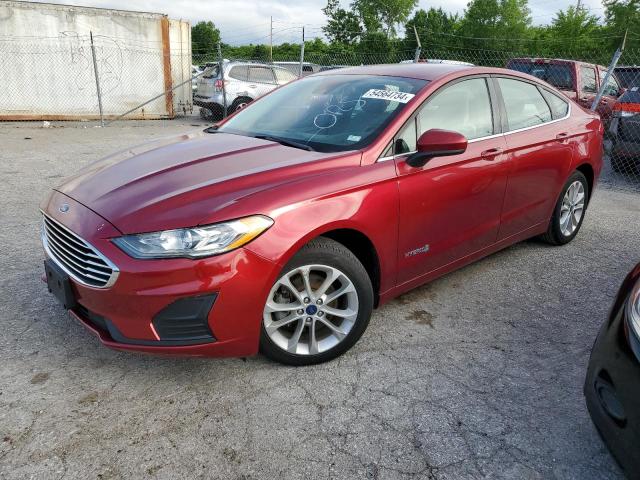 2019 Ford Fusion Se VIN: 3FA6P0LUXKR221392 Lot: 54564734