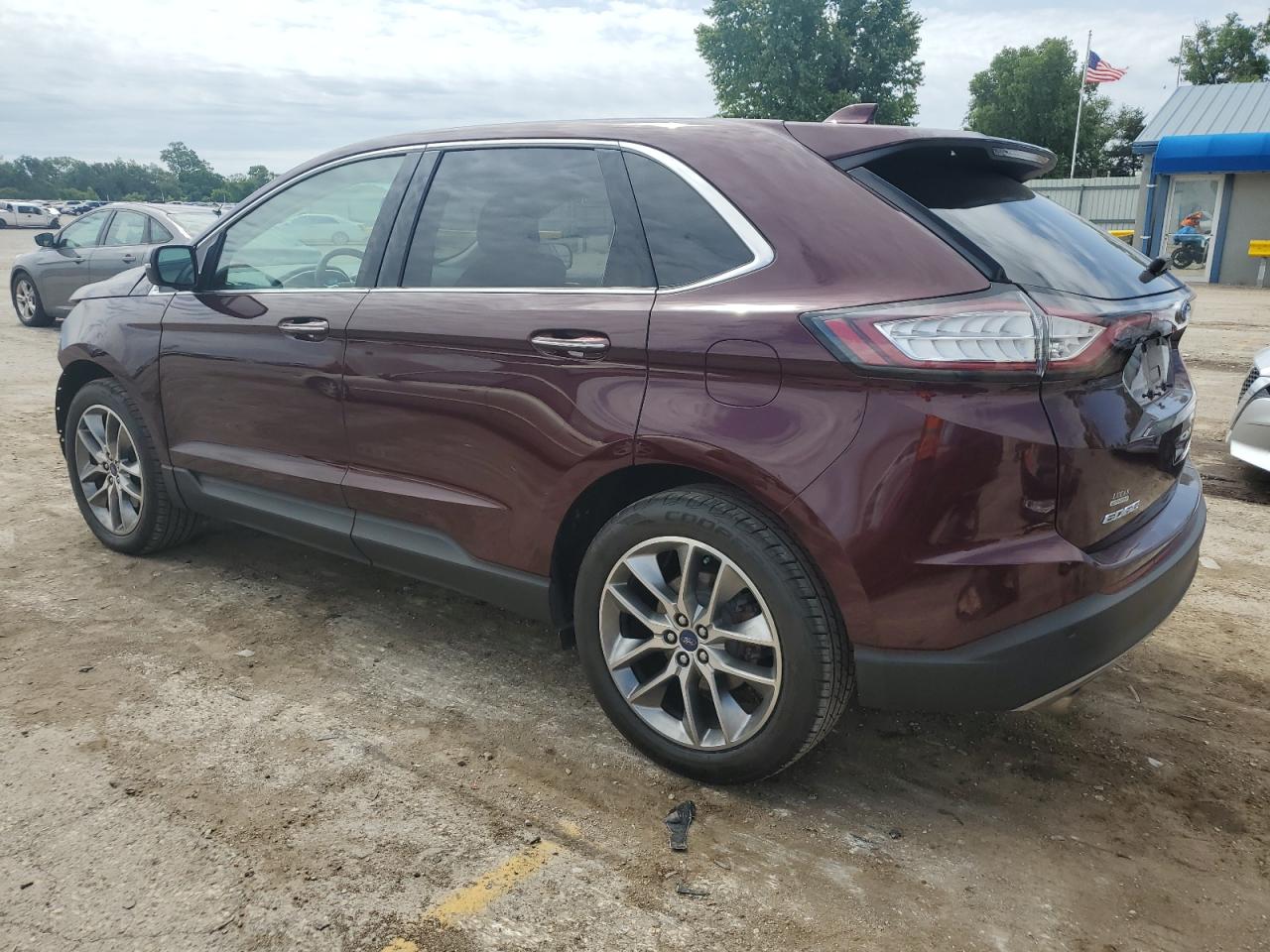 2017 Ford Edge Titanium vin: 2FMPK4K94HBB14326