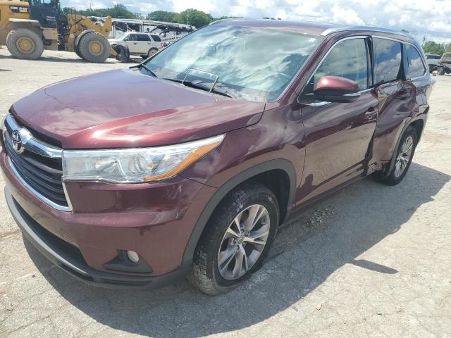 VIN 5TDKKRFH9FS084734 2015 Toyota Highlander, Xle no.1