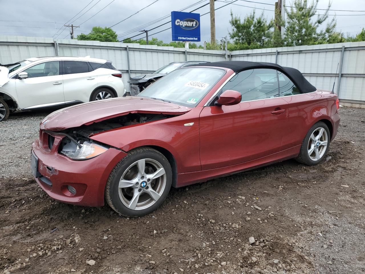 WBAUN1C53CVR00279 2012 BMW 128 I