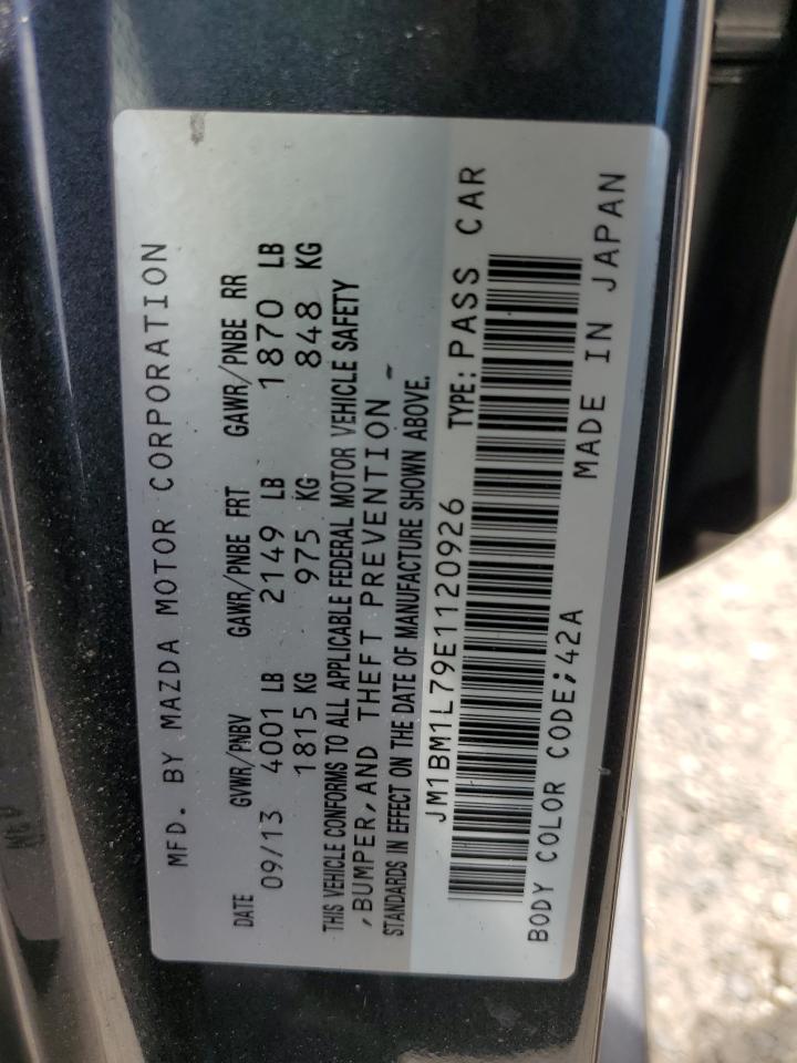 JM1BM1L79E1120926 2014 Mazda 3 Touring