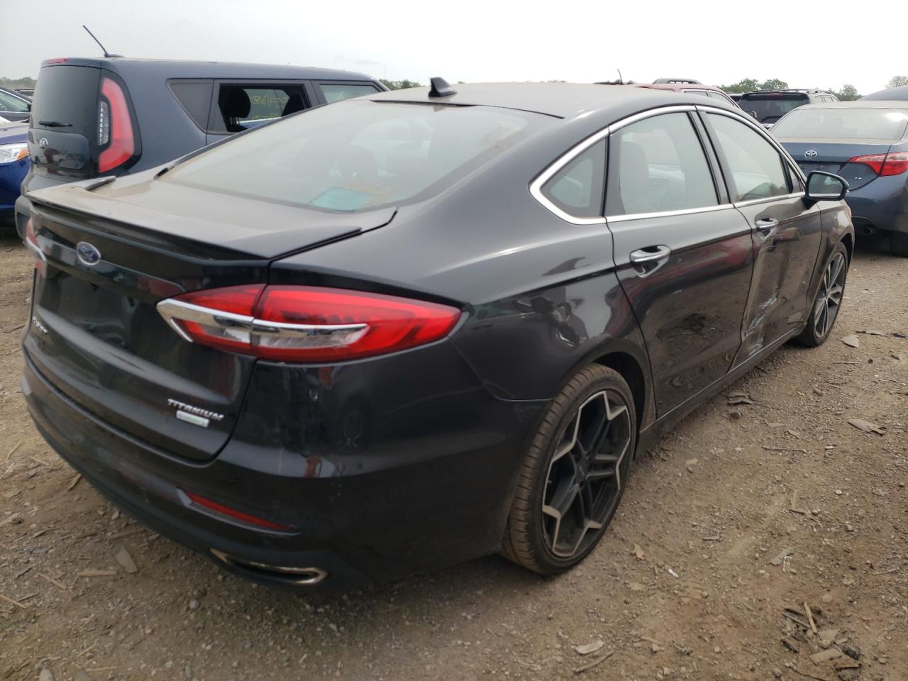 2019 Ford Fusion Titanium vin: 3FA6P0K91KR119900