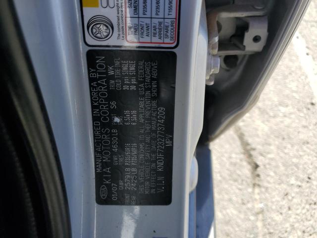 2007 Kia Sportage Ex VIN: KNDJF723277374209 Lot: 55388254