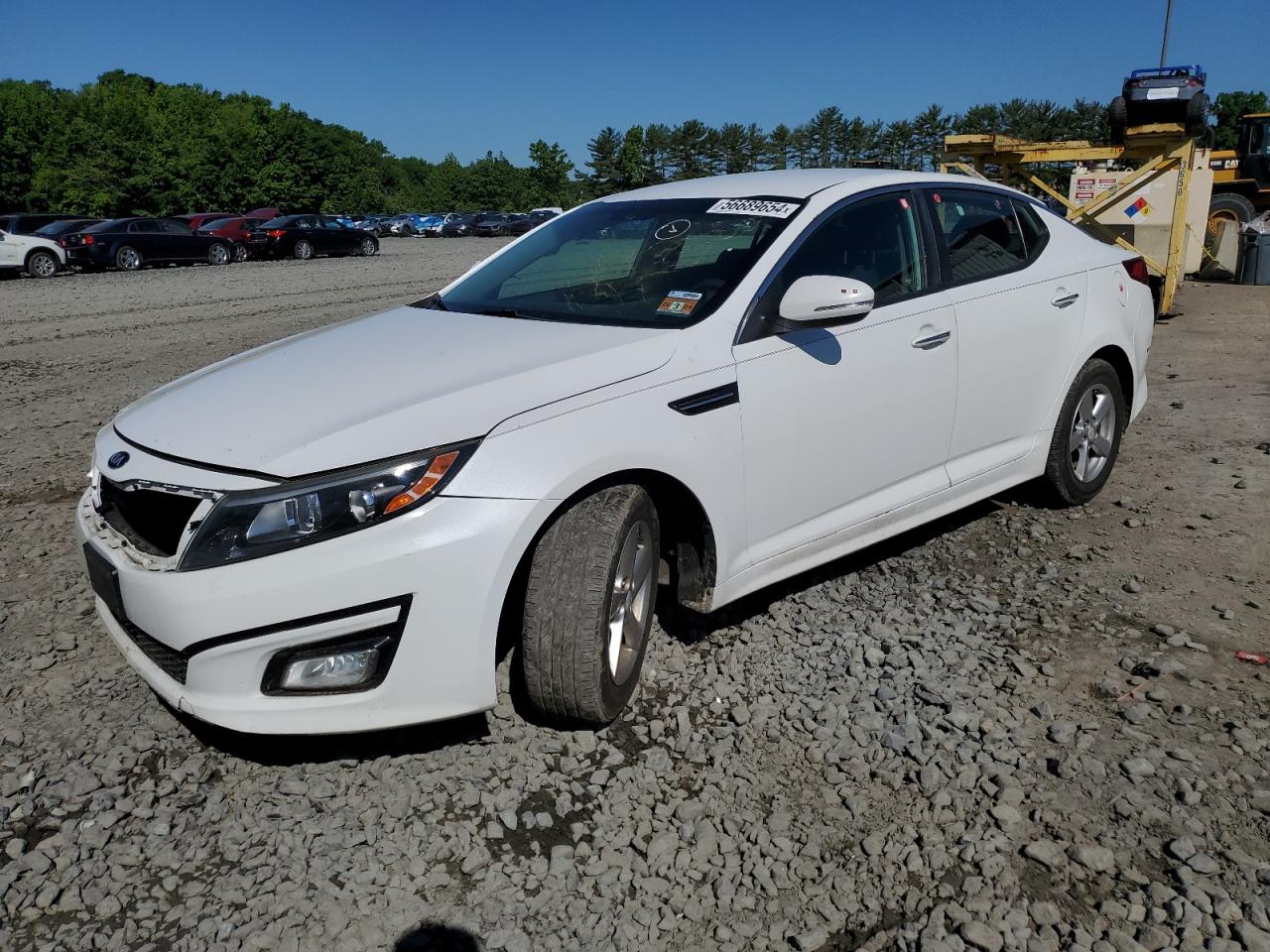 2015 Kia Optima Lx vin: 5XXGM4A7XFG382129