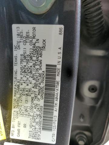 2014 Toyota Tacoma Double Cab Prerunner VIN: 5TFJU4GN6EX052989 Lot: 56374444