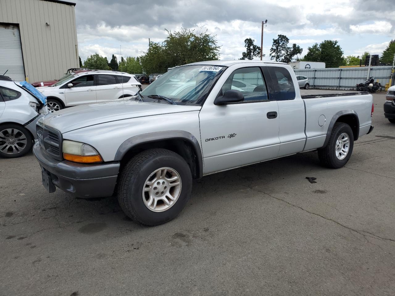 1B7GL12X02S710660 2002 Dodge Dakota Base