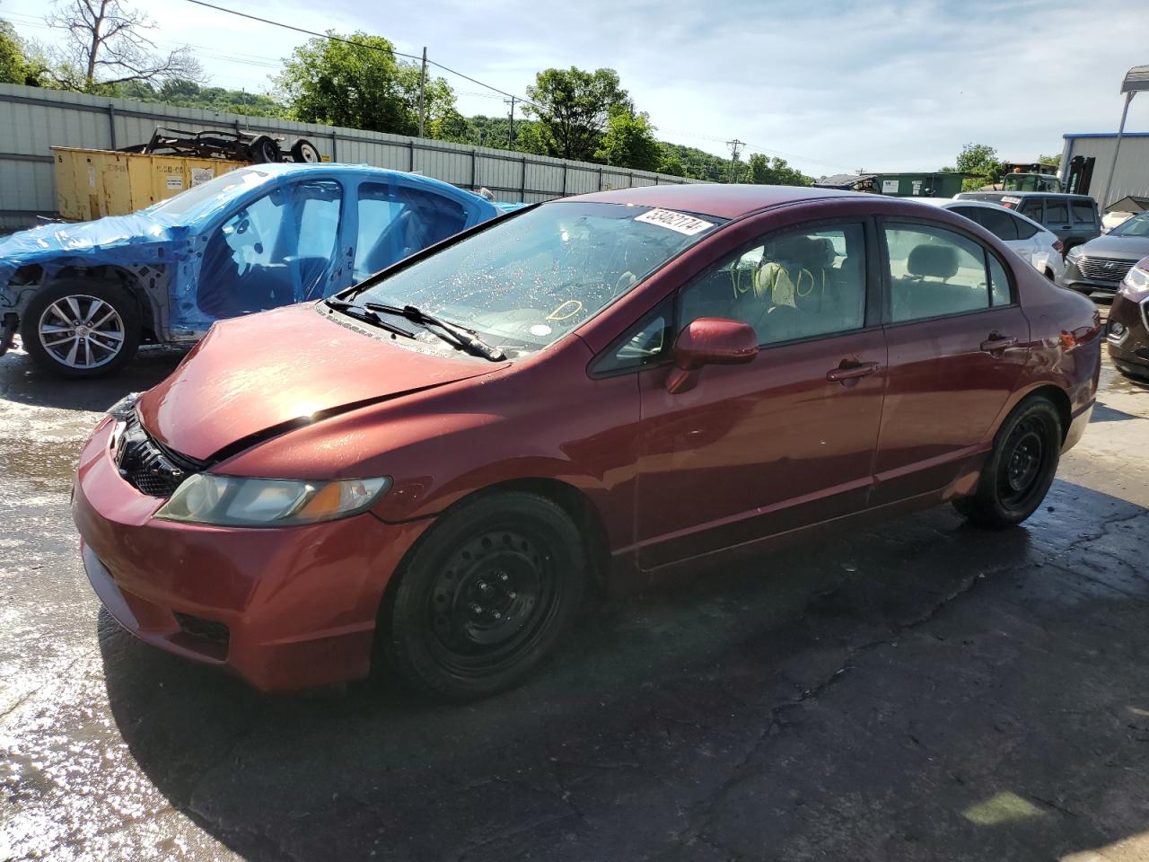 2HGFA16519H364793 2009 Honda Civic Lx