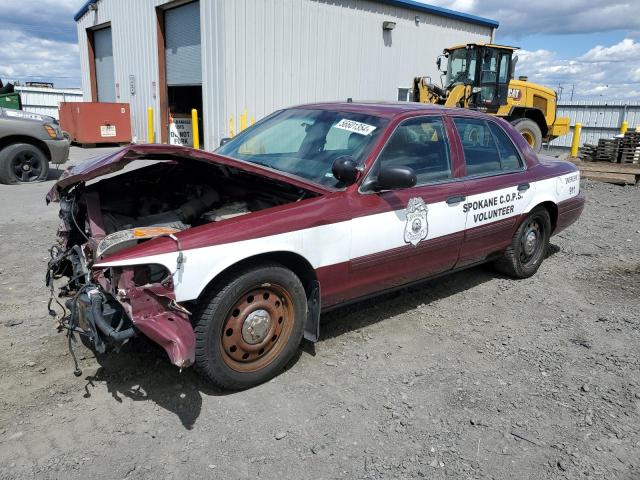 FORD CROWN VICT 2009 burgundy sedan 4d flexible fuel 2FAHP71V59X129891 photo #1