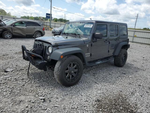 2016 Jeep Wrangler Unlimited Sport VIN: 1C4BJWDG4GL284211 Lot: 53701434