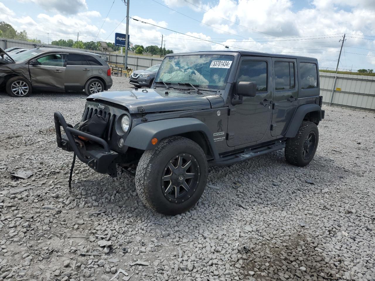 2016 Jeep Wrangler Unlimited Sport vin: 1C4BJWDG4GL284211