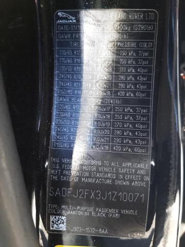 2018 JAGUAR E-PACE S SADFJ2FX3J1Z10071