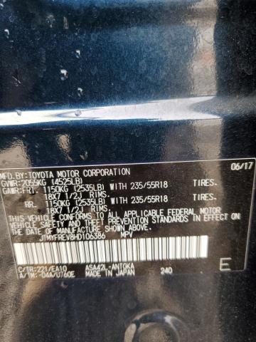 2017 Toyota Rav4 Limited VIN: JTMYFREV8HD106386 Lot: 54411794