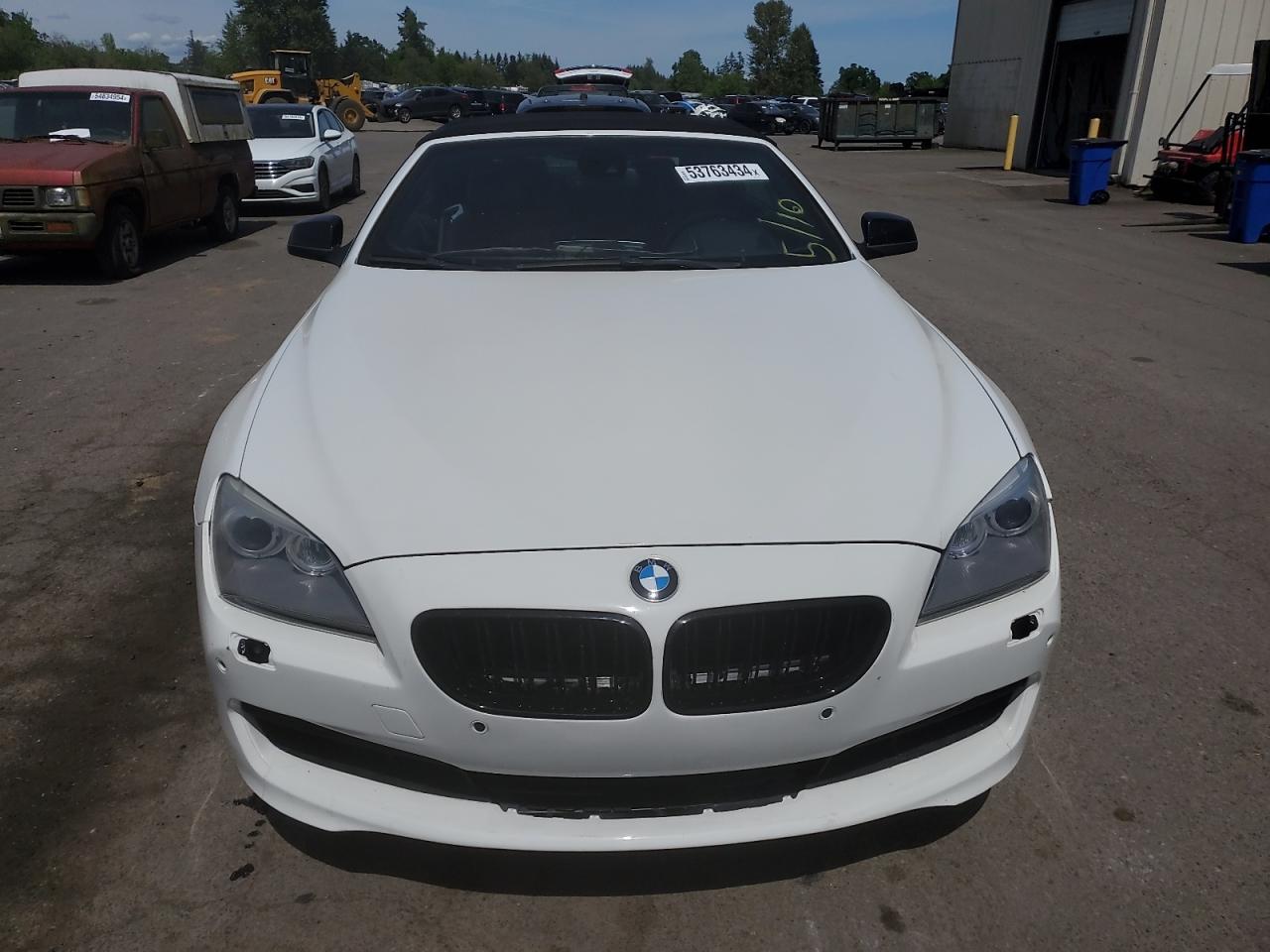 2012 BMW 650 I vin: WBALZ3C50CDL73187