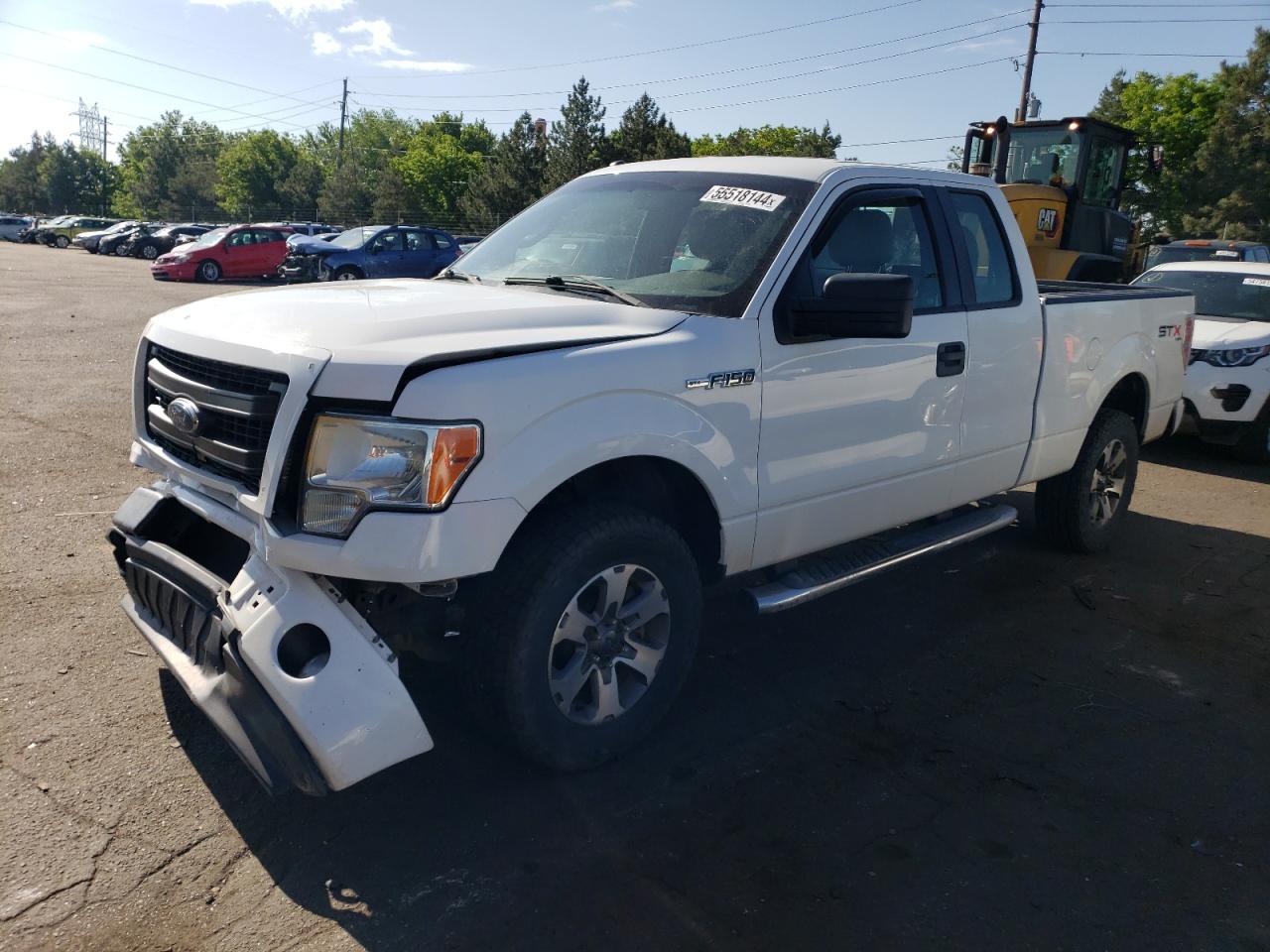 1FTFX1EF8DKG29380 2013 Ford F150 Super Cab