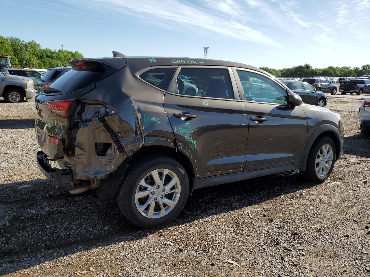 Lot #2945086715 2020 HYUNDAI TUCSON SE