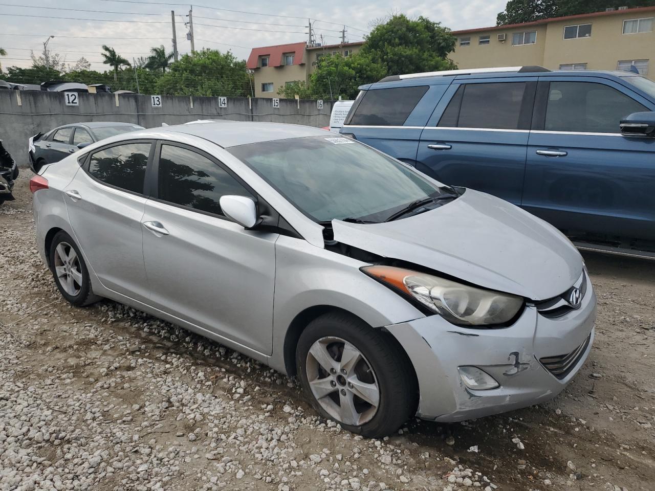 KMHDH4AE2CU346927 2012 Hyundai Elantra Gls