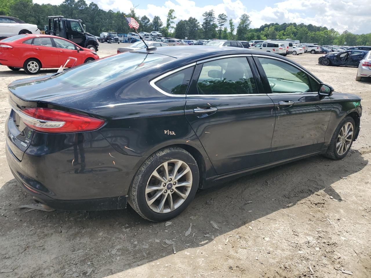 Lot #2843424524 2017 FORD FUSION SE