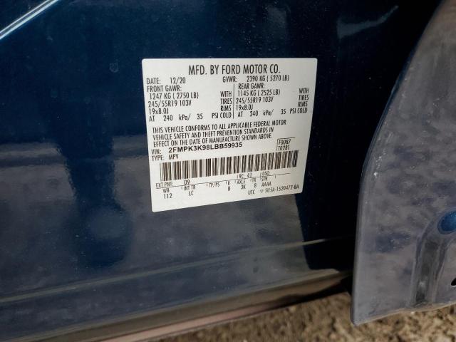 2020 FORD EDGE TITAN - 2FMPK3K98LBB59935