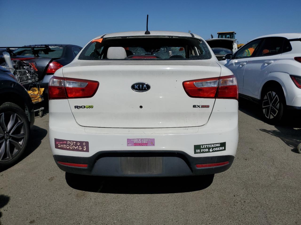 KNADN4A33D6115193 2013 Kia Rio Ex