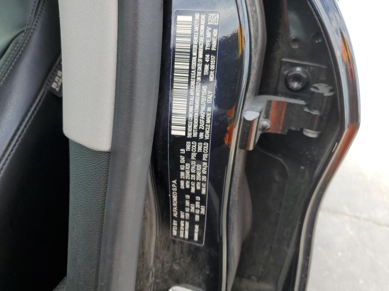 ZASFAKPN0J7B71545 2018 Alfa Romeo Stelvio Sport