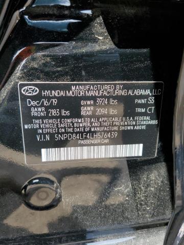 2020 Hyundai Elantra Sel VIN: 5NPD84LF4LH576439 Lot: 54896164