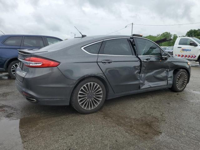 2017 Ford Fusion Titanium VIN: 3FA6P0K90HR130301 Lot: 54789544