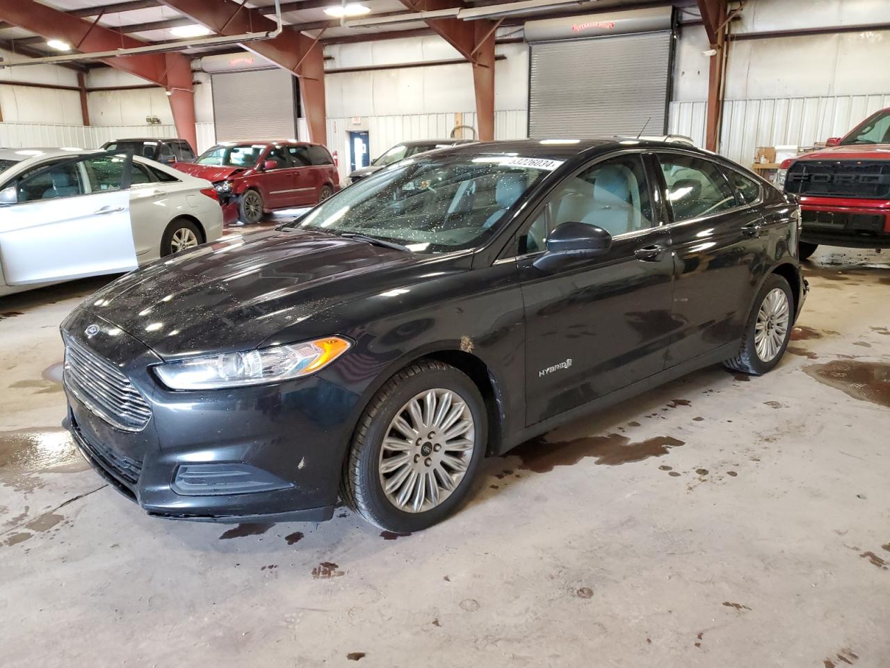 3FA6P0UU2ER160896 2014 Ford Fusion S Hybrid