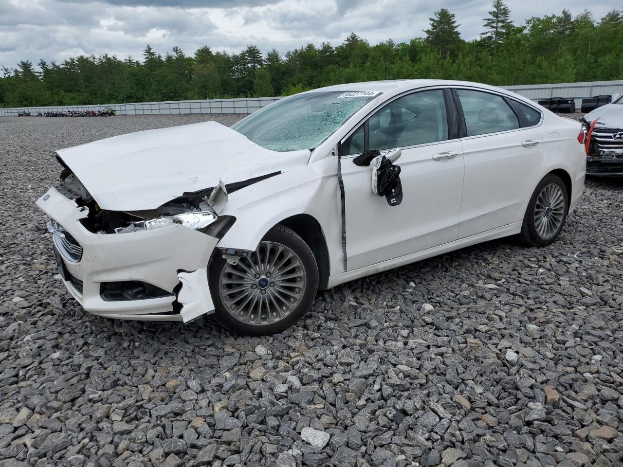 2016 Ford Fusion Titanium vin: 3FA6P0K90GR392401