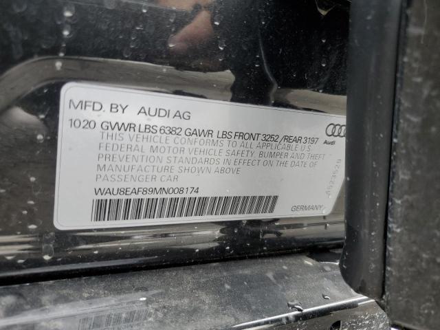 2021 AUDI A8 L - WAU8EAF89MN008174
