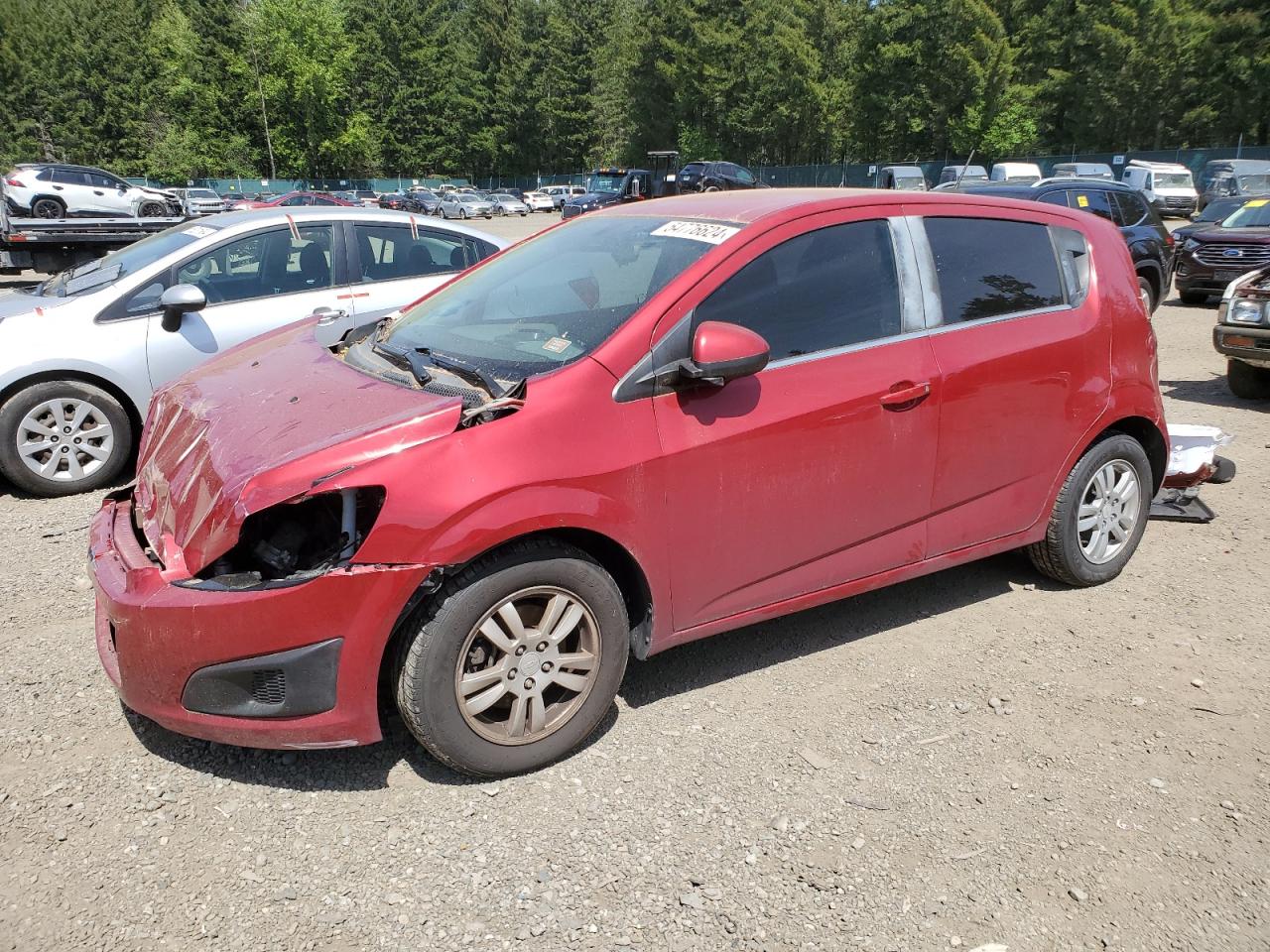 1G1JC6SG0G4105318 2016 Chevrolet Sonic Lt