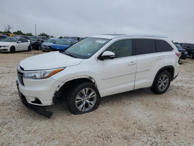 VIN 5TDKKRFH4FS064228 2015 Toyota Highlander, Xle no.1