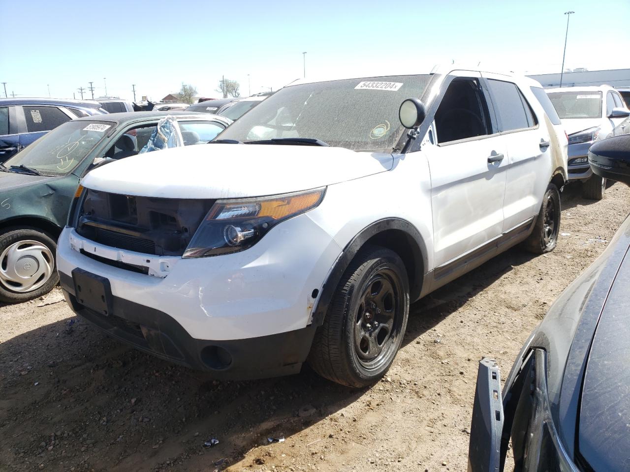 1FM5K8AR3EGA50347 2014 Ford Explorer Police Interceptor