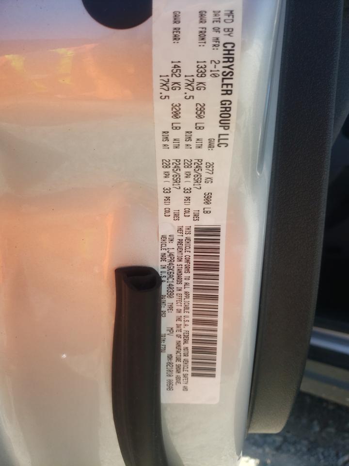 1J4PR4GK6AC140390 2010 Jeep Grand Cherokee Laredo