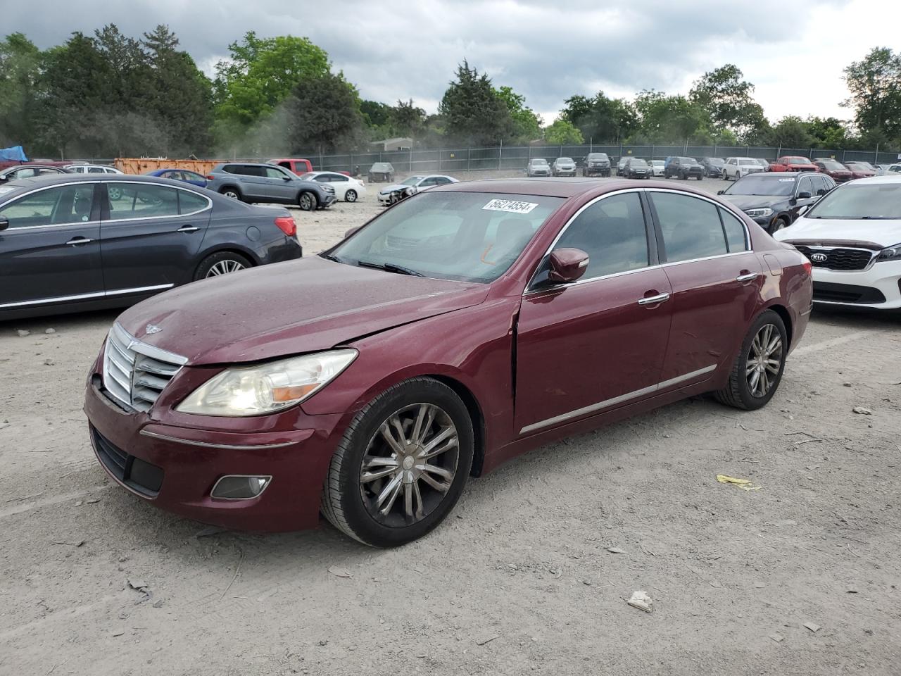 KMHGC4DF3BU140577 2011 Hyundai Genesis 4.6L