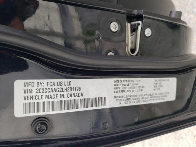 2020 Chrysler 300 Touring VIN: 2C3CCAAG2LH201196 Lot: 55164514