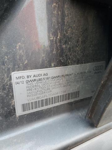 2013 Audi S4 Premium Plus VIN: WAUBGAFL1DA047224 Lot: 54741274